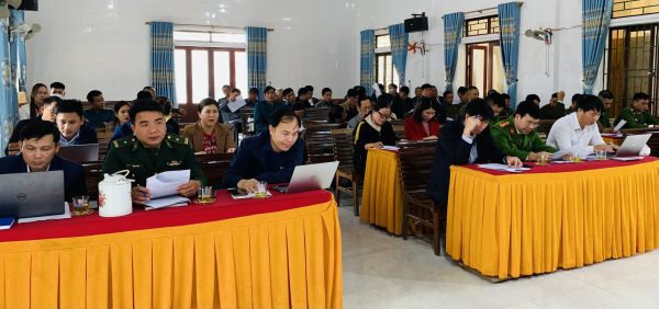 Hương Lâm Hội nghị tổng kết KT-XH; Quốc phòng - An ninh năm 2022